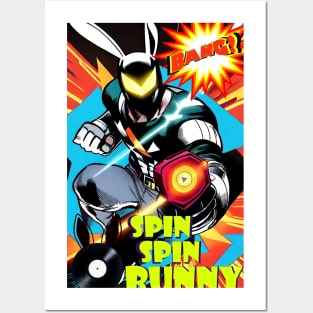 SpinSpinBunny Single 'Bang!' Artwork Posters and Art